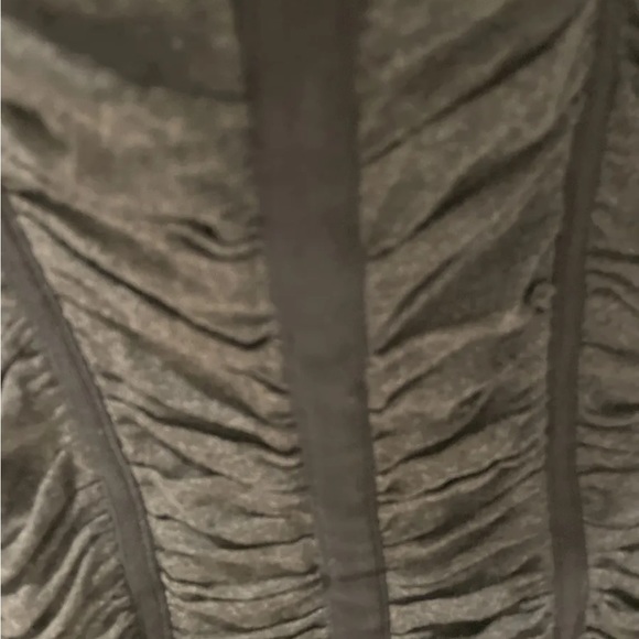 D&G dolce&Gabbana strapless or strap grey roughed dress made in Italy size 40 - Picture 9 of 10